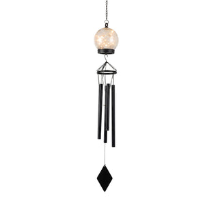 Solar Wind Chime – Crackle Ball LED Hanging Light