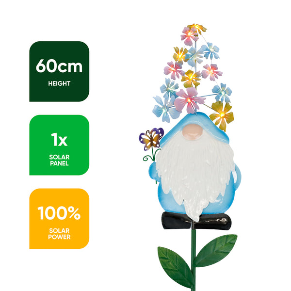 Solar Stake Light – Blue Gonk LED Garden Light