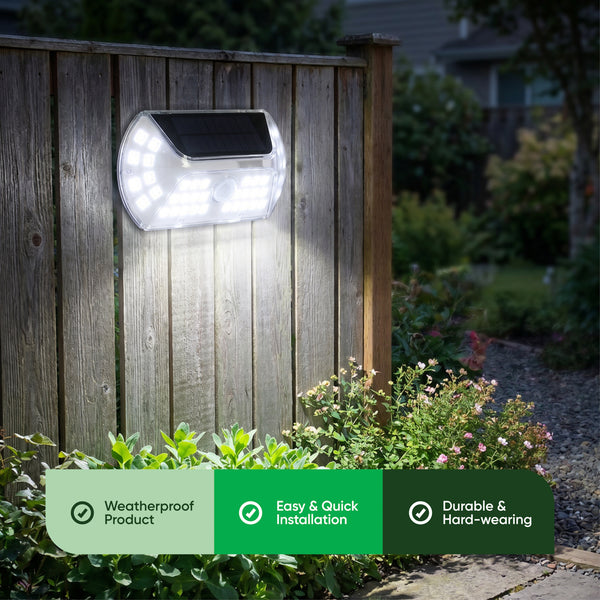 Solar Security Light – Motion Sensor LED Wall Light