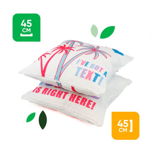 Pack of 2 My Love Island Cushion Covers