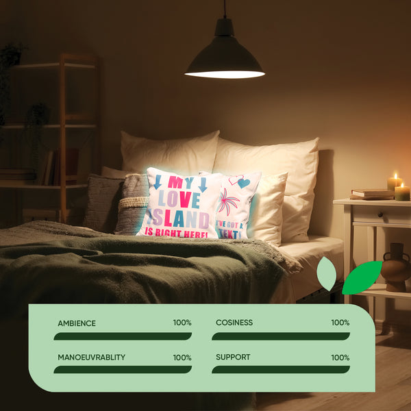 Pack of 2 My Love Island Cushion Covers