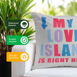 Pack of 2 My Love Island Cushion Covers