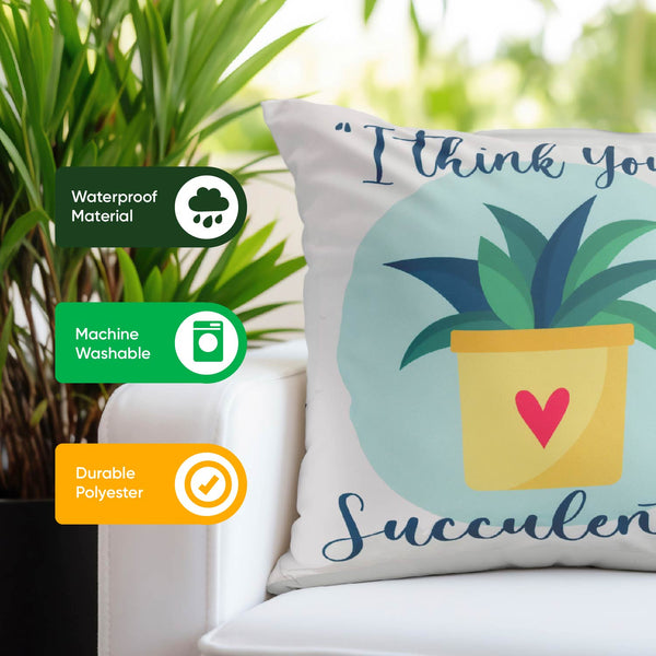 Pack of 2 Succulent Cushion Covers