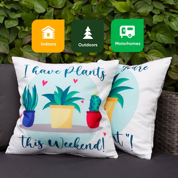 Pack of 2 Succulent Cushion Covers