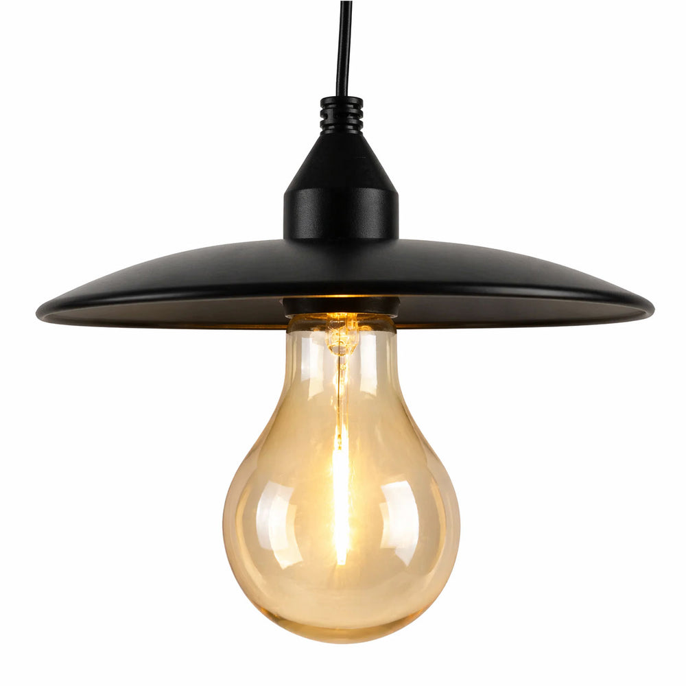 Timeless Hanging Solar Lamp – Vintage Style Outdoor Lantern with Warm White LED Filament
