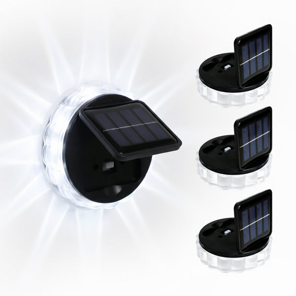 Solar Fence Lights – Star LED Wall Lights Pack of 4