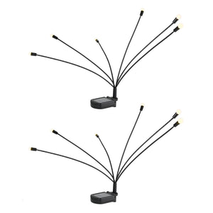 Pack of 2 Solar Firefly Stake Lights – Warm White LED Garden Lights