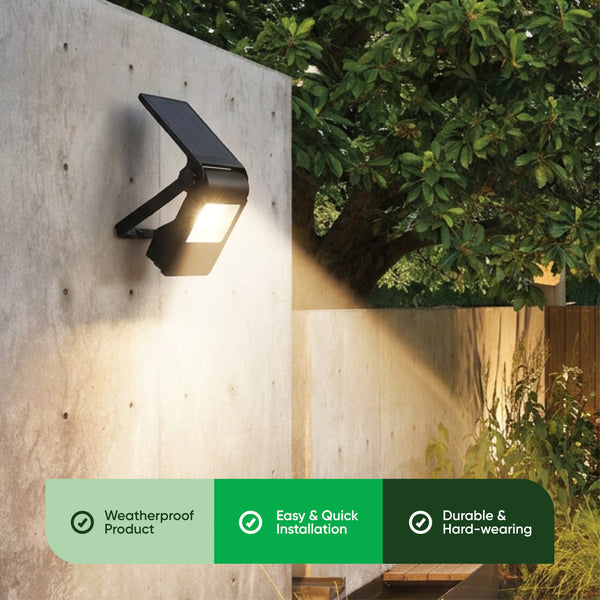 Solar Security Light – Guardian 800 Motion Sensor LED Floodlight