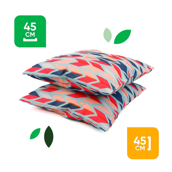 Pair of Outdoor Scatter Cushions – Arrow Design