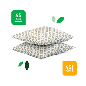 Pair of Outdoor Scatter Cushions – Diamond Design