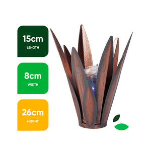 Solar Agave Stake Light – Colour Changing Desert Glow LED Garden Light