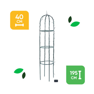 Solar Garden Trellis – 100 LED Light Up Trellis