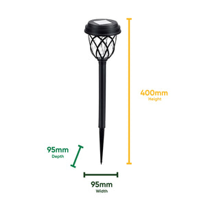 Pack of 4 Solar Stake Lights – Pathway LED Lights