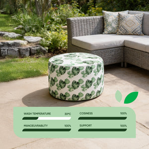 Outdoor Pouf Ottoman – Bali Inflatable Footstool