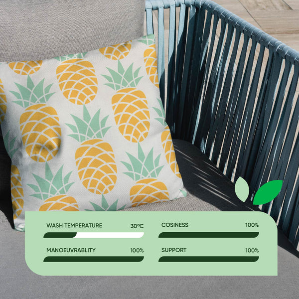 Pair of Outdoor Scatter Cushions – Pineapple Design