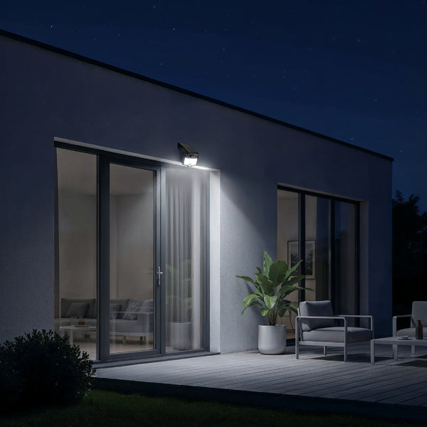 Solar Security Light – Swivel Motion Sensor LED Floodlight