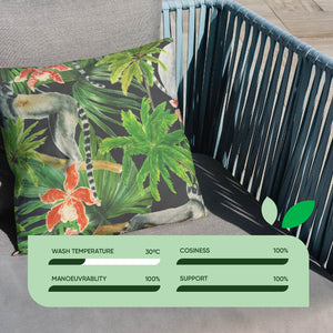 Pair of Outdoor Scatter Cushions – Lemur Design