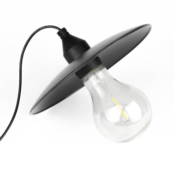 Timeless Hanging Solar Lamp – Vintage Style Outdoor Lantern with Warm White LED Filament