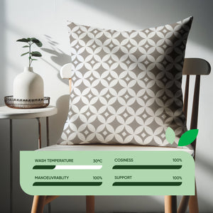 Pair of Outdoor Scatter Cushions – Diamond Design