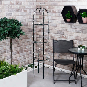 Solar Garden Trellis – 100 LED Light Up Trellis