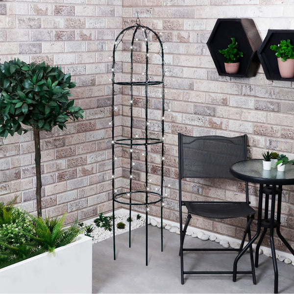 Solar Garden Trellis – 100 LED Light Up Trellis