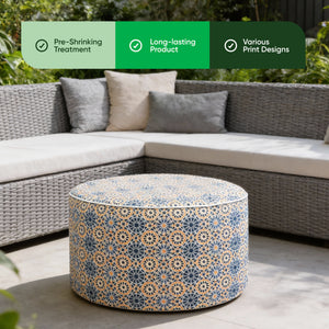 Outdoor Pouf Ottoman – Casablanca Inflatable Footstool