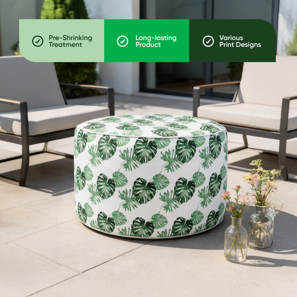 Outdoor Pouf Ottoman – Bali Inflatable Footstool