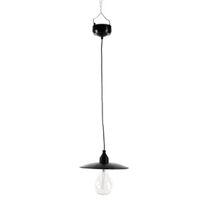 Timeless Hanging Solar Lamp – Vintage Style Outdoor Lantern with Warm White LED Filament