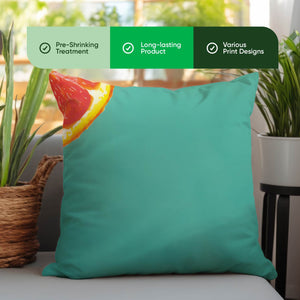 Pair of Outdoor Scatter Cushions – Grapefruit Design