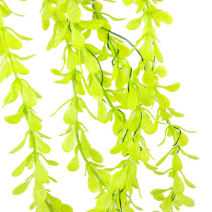 Solar Hanging Faux Plant – Branches in Pot with 60 LED Lights