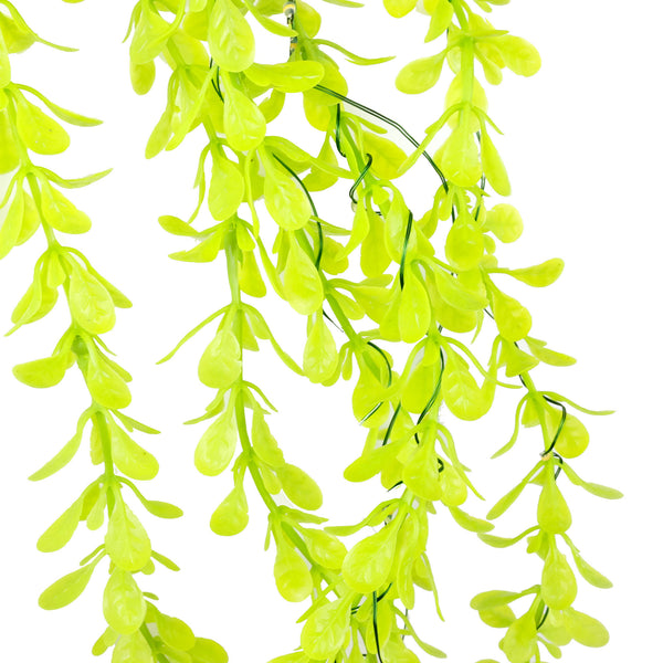 Solar Hanging Faux Plant – Branches in Pot with 60 LED Lights