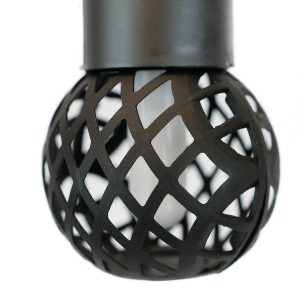 Pack of 6 Solar Hanging Lanterns – Dancing Flame LED Lights