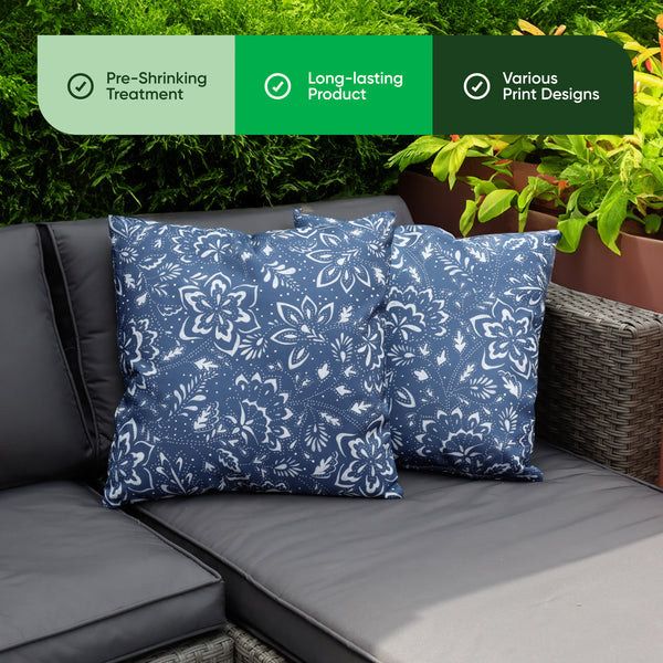 Pair of Outdoor Scatter Cushions – Hampton Design