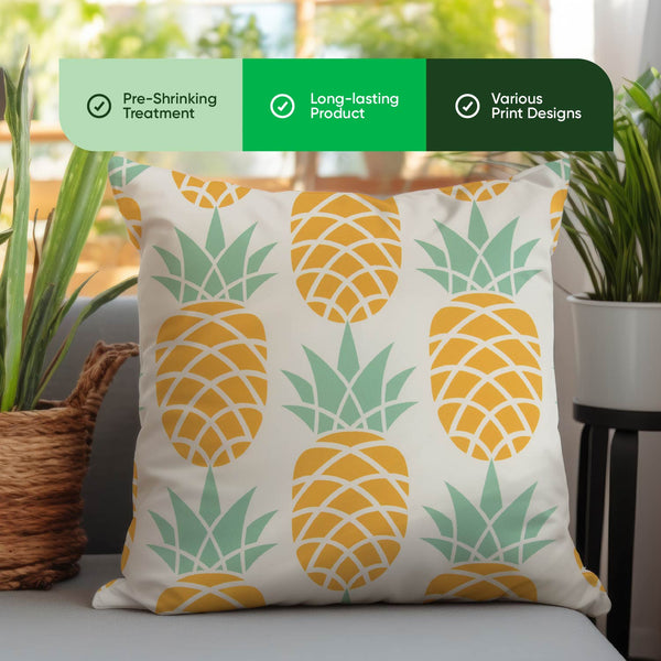 Pair of Outdoor Scatter Cushions – Pineapple Design
