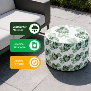 Outdoor Pouf Ottoman – Bali Inflatable Footstool