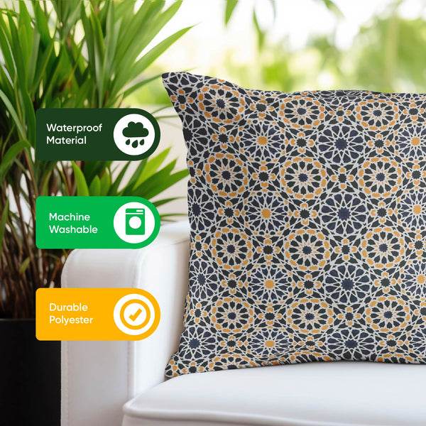 Pair of Outdoor Scatter Cushions – Casablanca Design
