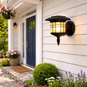 Solar Lantern – Triple Mount Flicker Flame LED Light