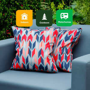 Pair of Outdoor Scatter Cushions – Arrow Design