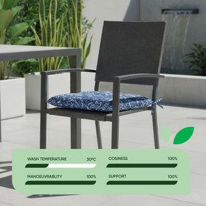 Pair of Outdoor Seat Pads – Hampton Design Chair Cushions