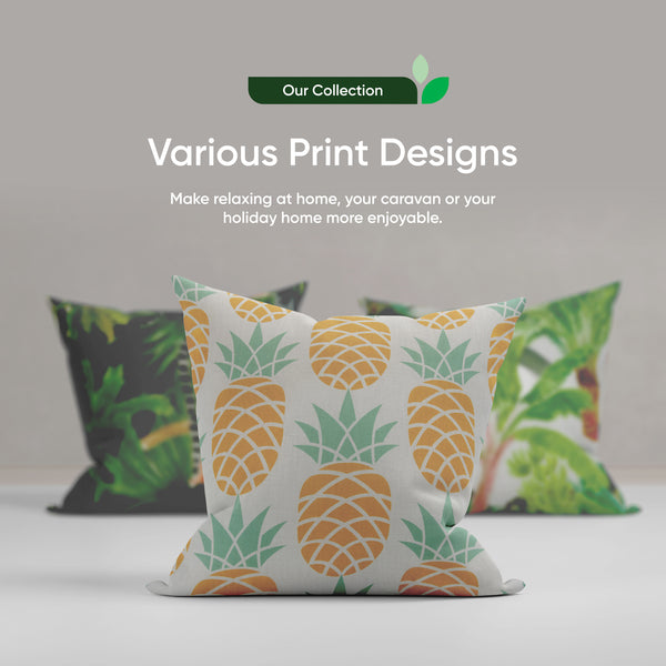 Pair of Outdoor Scatter Cushions – Striped Design