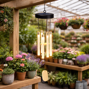 Solar Wind Chime – Colour Changing LED Hanging Light