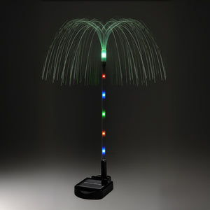Pack of 4 Solar Jellyfish Stake Lights – Colour Changing LED Garden Lights