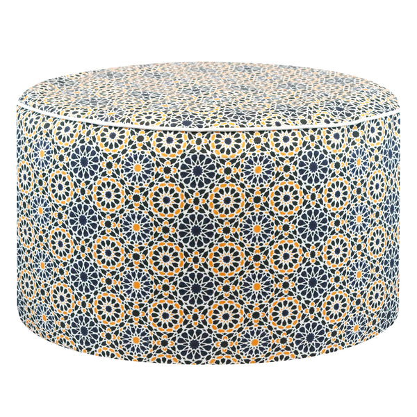 Outdoor Pouf Ottoman – Casablanca Inflatable Footstool