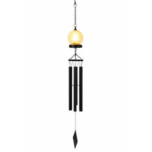Solar Wind Chime – Crackle Ball LED Hanging Light
