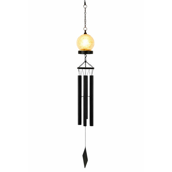 Solar Wind Chime – Crackle Ball LED Hanging Light