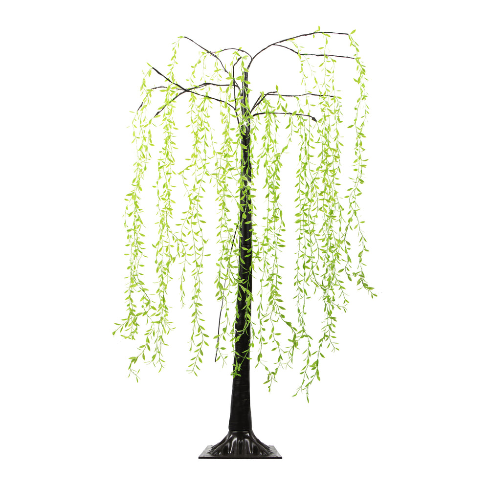 1.5m Grand Willow Tree Solar Lights – 120 Warm White LED Garden Feature Light