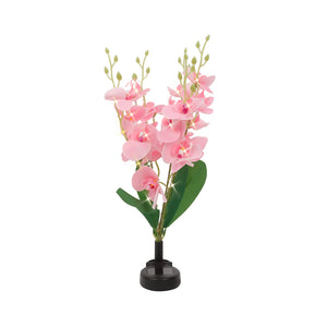 Solar Orchid Stake Light – 30 Warm White LED Garden Light