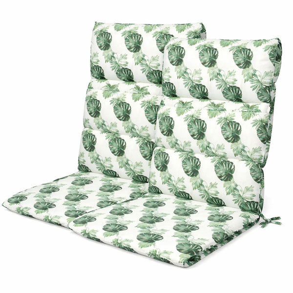 Pair of Outdoor Seat Cushion – Bali Full Length Chair Pad