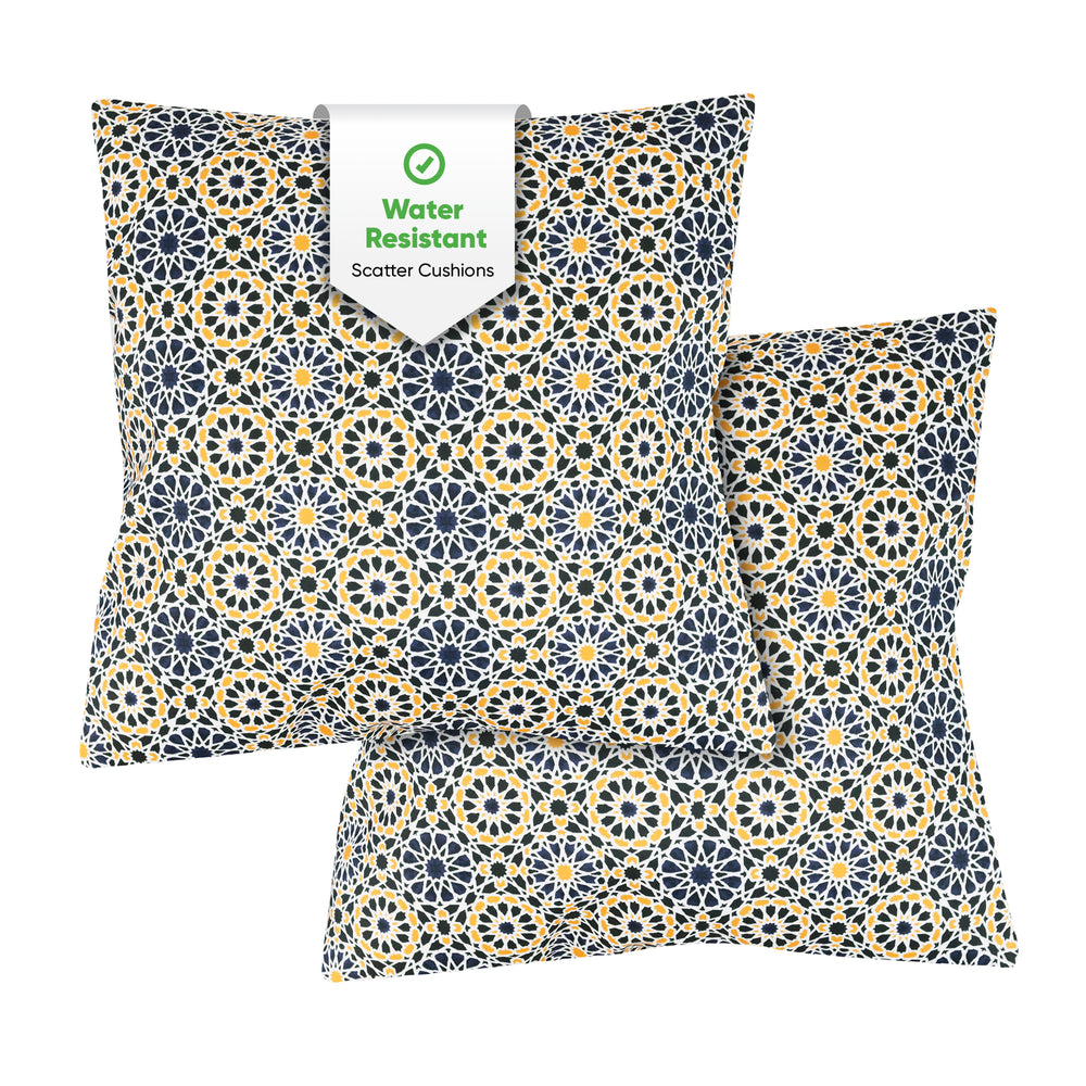 Pair of Outdoor Scatter Cushions – Casablanca Design