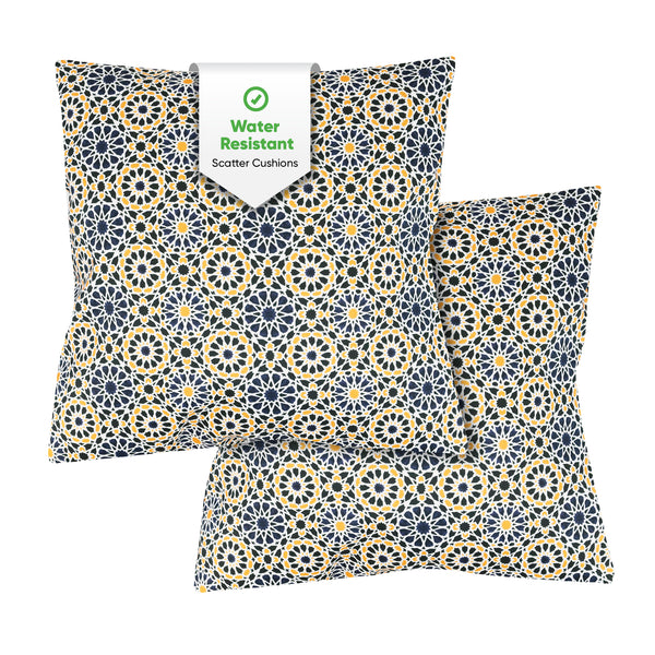 Pair of Outdoor Scatter Cushions – Casablanca Design